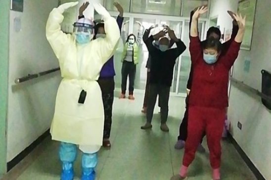 “天游ty8线路检测中心登录抗疫强身功”抗疫成效初显