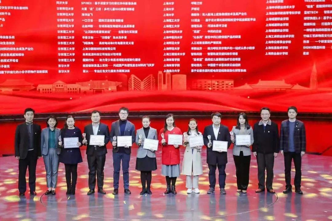 天游ty8线路官网学子在第十二届“挑战杯”上海市大学生创业计划竞赛中获2金2银6铜